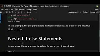 Unlocking the power of if and else in Python