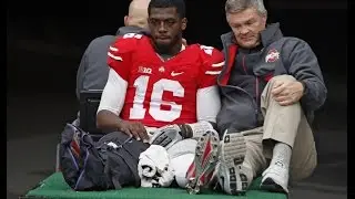 JT Barrett Injury Slowmotion