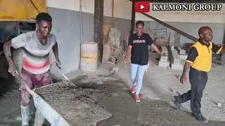 Manufacturing Quality Concrete Blocks @ Advance Construction Ghana