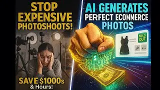 The #1 AI Tool for E-commerce Sellers: Generate Product Photos, Mockups & Social Posts 100x Faster!