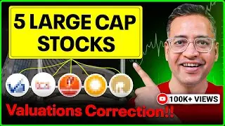 5 Large Cap Stocks Facing Massive Valuation Correction | Rebound in 2026? | Rahul Jain