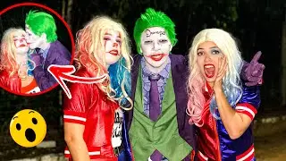 A PENNY SE TRANSFORMOU NA ARLEQUINA E O CORINGA BEIJOU ELA