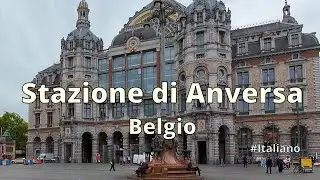 Passeggiata in Stazione Centrale di Anversa +  caff&egrave; al Caf&eacute; Royal ☕