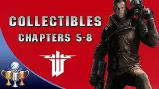 Wolfenstein The New Order Collectibles Walkthrough [Chapters 5-8] (Gold, Enigma Codes & Letters)