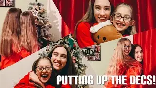 Putting up the decorations | vlogmas day 1 | HLHS family