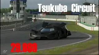 【GT7】World Record Tsukuba Circuit 29.989 SRT Tomahawk X 筑波サーキット TC2000 グランツーリスモ