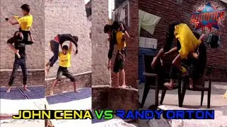 John Cena vs Randy Orton Summer Slam Beast Twins Brother WWE India 🇮🇳