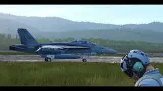 DCS World 2.8: CJS Super Hornet Mod V2.0 w/E19 Super Hornet Sound Pack: Take-off