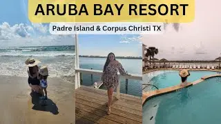 2023 Padre Island Texas Beach Trip: Aruba Bay Resort Property Tour, Corpus Christi Travel Vlog.