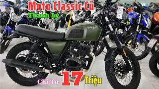 Moto Classic Cũ Giá Rẻ , Husky 125 , Legend 150 , Brixton BX 125 , Yamaha YB 125 , GD110