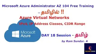 Azure Administrator AZ-104 Day 18 - Azure Networks overview | IP Address Types, Classes,CIDR Ranges