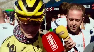 Sepp Kuss Interview after L&rsquo;Angliru Stage (La Vuelta - Stage 13 - 2025)