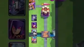 This Many Troops = KING TOWER GONE 😱 #clashroyale