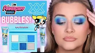XX REVOLUTION X POWERPUFF GIRLS BUBBLES COLLECTION REVIEW & SWATCHES! | Luce Stephenson