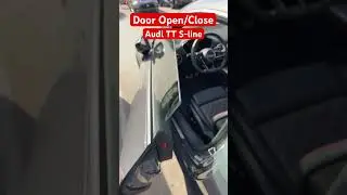 Open Close sound | Audi TT S-line quattro #shorts