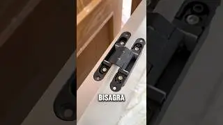Bisagras ocultas para puertas. Que son, caracter&iacute;sticas y precio #madera #carpinteria #diy