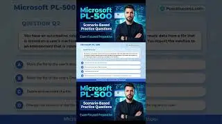 Microsoft PL-500 | Power Automate RPA Developer Practice #PL500 #RPADveloper #MicrosoftCertification