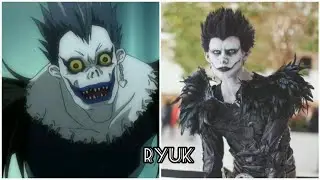 Death Note Characters in Real Life 💀 | Light Yagami, L, Ryuk Realistic Look | AI Transformation 2025