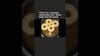 Cherry 7up Pineapple upside-down cake.