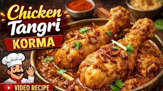 Chicken Tangri Korma | Shadiyon Wala Tangdi Korma Recipe | Easy & Tasty 😋 Iftar Special 