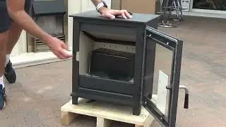Unboxing - The new Dik Geurts Soren 5 Low 5kW woodburning stove