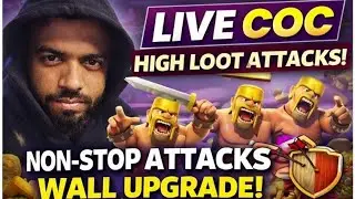 💥Clash of Clans Gameplay | Full Loot Attack Strategy #VillageVlogs #coclive #clashofclans #livecoc