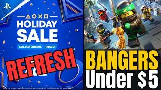 15+ Absolute BANGERS Under $5! | PSN Holiday Sale 2026 REFRESH
