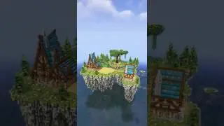 Minecraft Floating Island Base Tutorial Timelapse 🤯