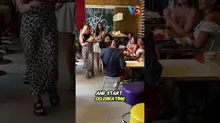 They Surprised the Man Celebrating His Birthday Alone 😢❤️