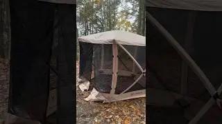 G5 gazebo keeping us dry in the rain 🌧️⛺️ #overlanding #outdoorcamping | Link in description