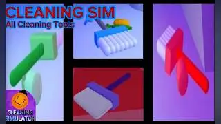 Cleaning Simulator ALL cleaning tools (2025)