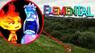 DRONEKU MEMERGOKI EMBER LUMENS dan WADE RIPPLE dari ELEMENTAL DALAM KEHIDUPAN NYATA!!