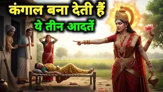 इन 3 आदतों की वजह से घर छोड़ देती हैं लक्ष्मी जी!||घर में यह गलती कभी नहीं करना 