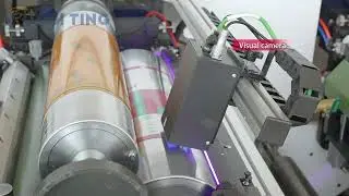 Ruiting 550mm BOPP PET PVC film horizontal flexo printing machine