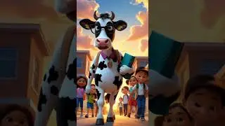 The Cow&rsquo;s Love for Learning #EducationForAll #LoveForLearning #Inspiration #CowStory