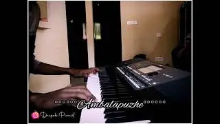 Ambalapuzhe | Piano Cover | Deepak Lal | 6537
