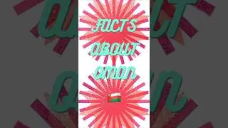 Facts about Oman 🇴🇲. #youtubeshorts #shorts #viral #trending #oman #perfume #facts #amazingfacts