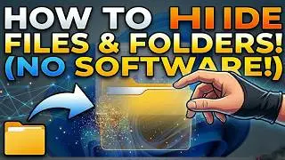 How to Hide Files & Folders in Windows 10/11 (No Software!)