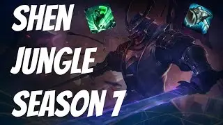 NEW MASTERY Courage of the Colossus! - Shen Jungle Season 7 Guide!
