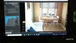 AMD FX 8320e Cinebench R20 Test