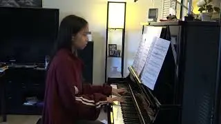 Elsa plays Chopin's 