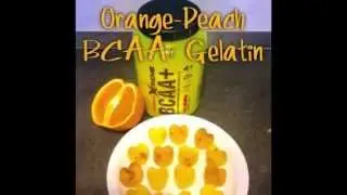 4plusnutrition recipes ORANGE PEACH BCAA GELATIN