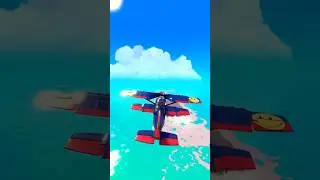 Biplane carrier shenanigans |#trailmakers #carrier #biplane #topgun