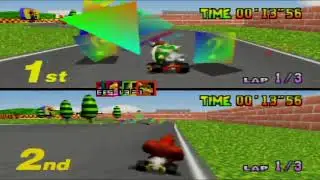 mario kart 64 late monday morning race