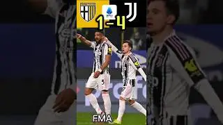 Juventus vs Parma 4-1 Highlights🔥☠️David & Bremer Goals #shorts #viral #seriea #football #trend #fyp
