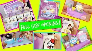 New Shopkins DISNEY HAPPY PLACES Blind Box/Surprise Book Unboxing Full Case and Review