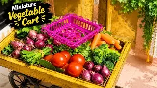 Mini vegetables 🍆   mini vegetable market   miniature vegetables   niliz mini village