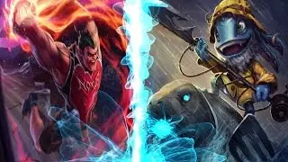 Mudjaco DunkMaster Darius TOP vs Fisherman Fizz League of Legends LoL