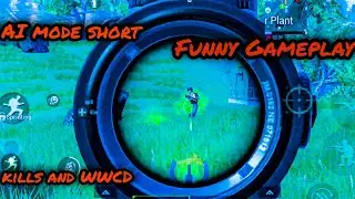 My first win in Vs AI mode  || BGMI Vs AI mode Funny Gameplay || 7+ kills and WWCD || GamerPatil
