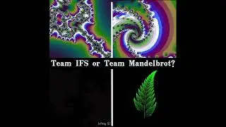 IFS fractals are nature&rsquo;s patterns while non-IFS are pure chaos #fractal #ifs